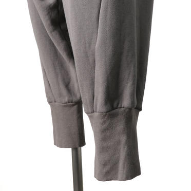 LOW CROTCH SWEAT PANTS　TAUPE No.12