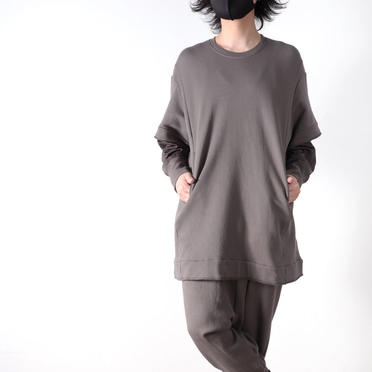 LAYERED SLEEVE PULLOVER　TAUPE No.22