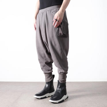 LOW CROTCH SWEAT PANTS　TAUPE No.16