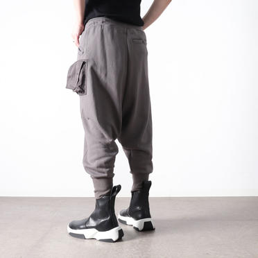 LOW CROTCH SWEAT PANTS　TAUPE No.18