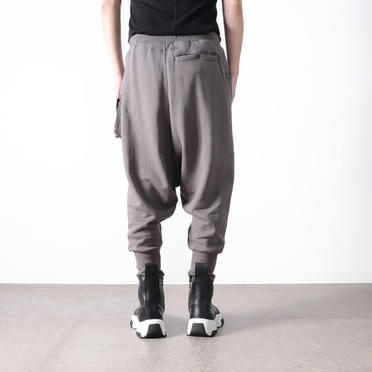 LOW CROTCH SWEAT PANTS　TAUPE No.19