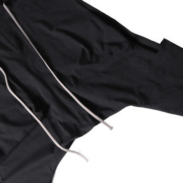 Wide Lowclotch Pants　BLACK No.14