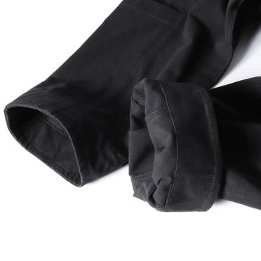 Wide Lowclotch Pants　BLACK No.15