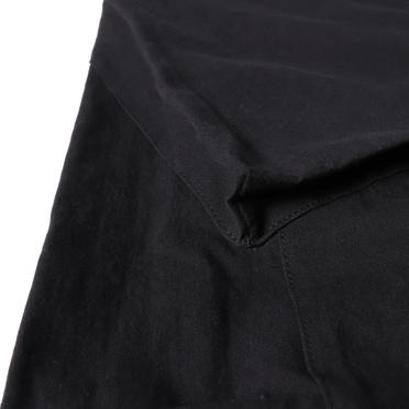 Wide Lowclotch Pants　BLACK No.16