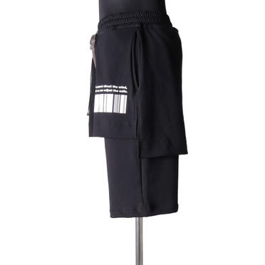 Skirt Combi Sarrouel Shorts　BLACK No.3