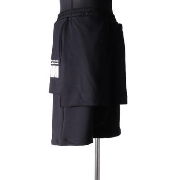 Skirt Combi Sarrouel Shorts　BLACK No.4