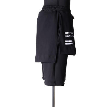 Skirt Combi Sarrouel Shorts　BLACK No.7