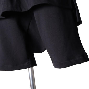 Skirt Combi Sarrouel Shorts　BLACK No.12
