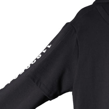 Asymmetry Layered Hoodie　BLACK No.10