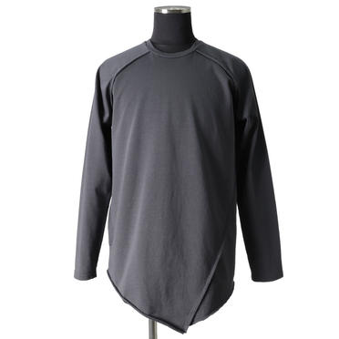 RAGLAN SEAM L/S　OSMIUM GRAY No.1