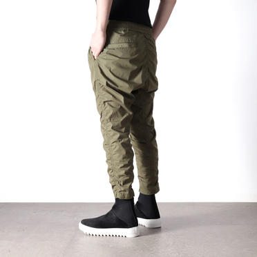 CROPPED EASY PANTS　OLIVE No.20