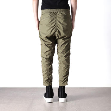 CROPPED EASY PANTS　OLIVE No.21