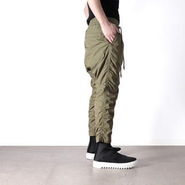 CROPPED EASY PANTS　OLIVE No.24