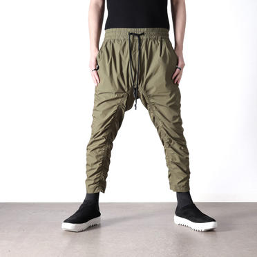 CROPPED EASY PANTS　OLIVE No.25