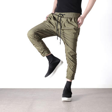 CROPPED EASY PANTS　OLIVE No.26