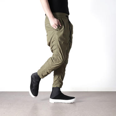 CROPPED EASY PANTS　OLIVE No.27