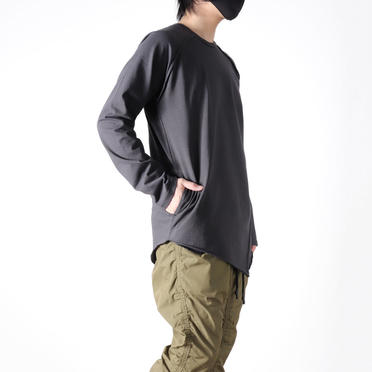 RAGLAN SEAM L/S　OSMIUM GRAY No.23