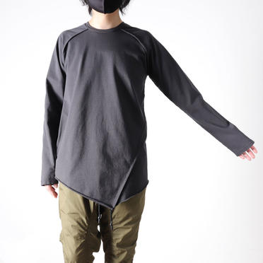 RAGLAN SEAM L/S　OSMIUM GRAY No.24