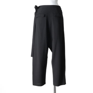 Sarrouel Pants　BLACK No.5