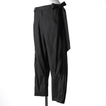 Li/Ry/Pu Sarrouel Pants　BLACK No.2