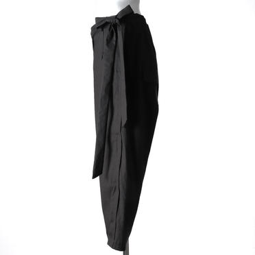 Li/Ry/Pu Sarrouel Pants　BLACK No.3