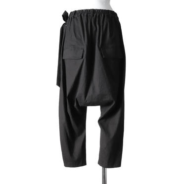Li/Ry/Pu Sarrouel Pants　BLACK No.5