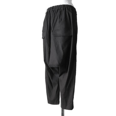 Li/Ry/Pu Sarrouel Pants　BLACK No.6
