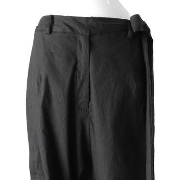 Li/Ry/Pu Sarrouel Pants　BLACK No.7