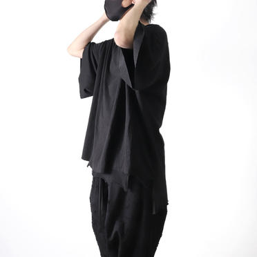 kosumosu pullover　BLACK No.20