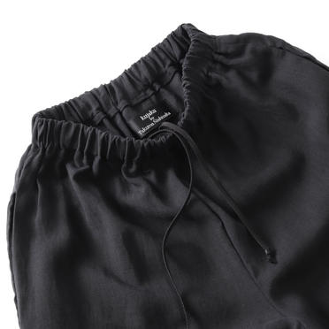 mube pants　BLACK No.13