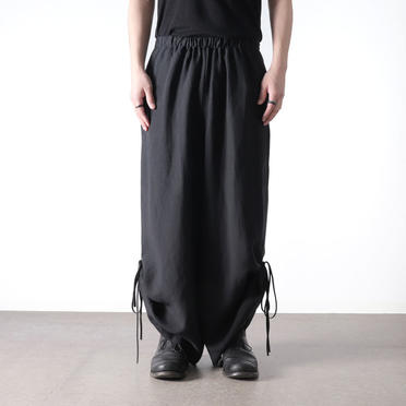 mube pants　BLACK No.15