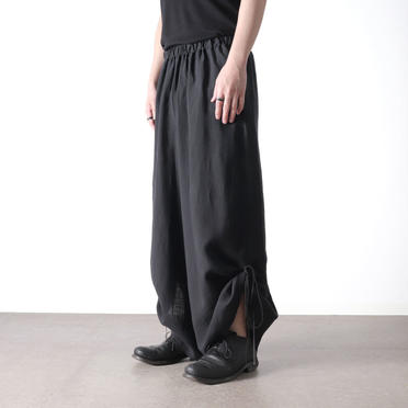 mube pants　BLACK No.16