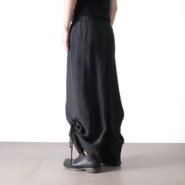 mube pants　BLACK No.18