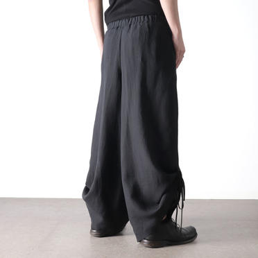 mube pants　BLACK No.20