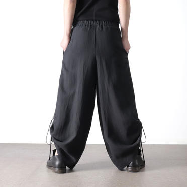 mube pants　BLACK No.21