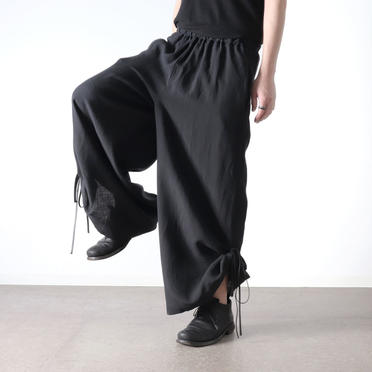 mube pants　BLACK No.22