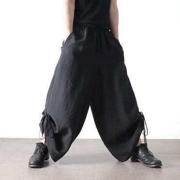 mube pants　BLACK No.23