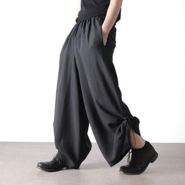 mube pants　BLACK No.24