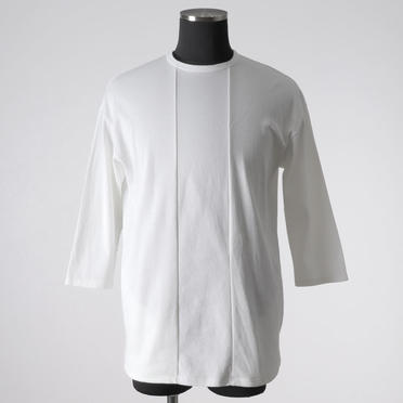 3/4 SIDE POCKET-T　WHITE No.1