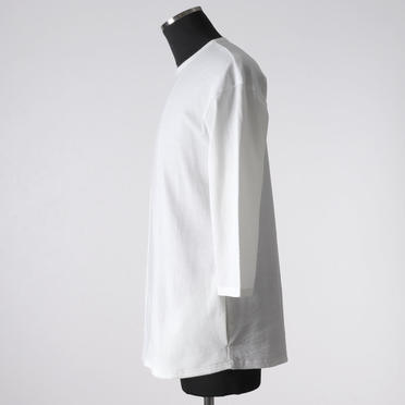 3/4 SIDE POCKET-T　WHITE No.3