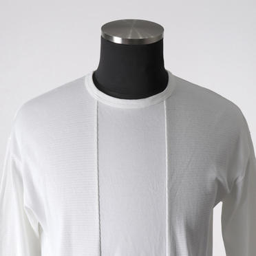 3/4 SIDE POCKET-T　WHITE No.7