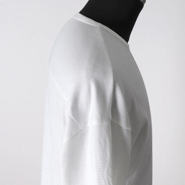 3/4 SIDE POCKET-T　WHITE No.8