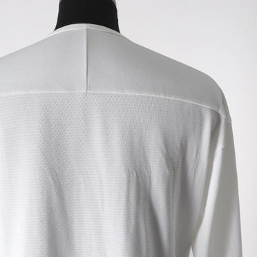 3/4 SIDE POCKET-T　WHITE No.9