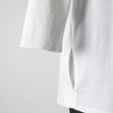 3/4 SIDE POCKET-T　WHITE No.10