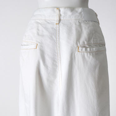 MIDIUMISOLID cocoon denim PT　WHITE No.9