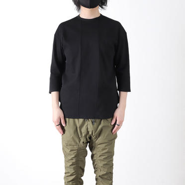 3/4 SIDE POCKET-T　BLACK No.13