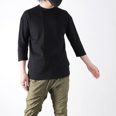 3/4 SIDE POCKET-T　BLACK No.18