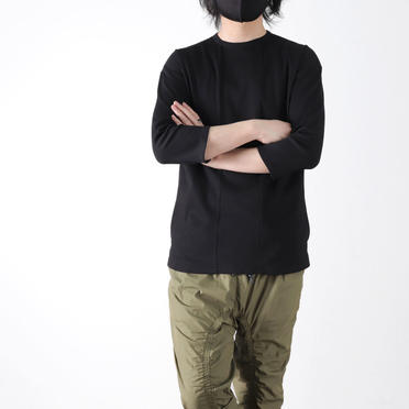 3/4 SIDE POCKET-T　BLACK No.19