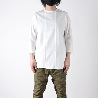 3/4 SIDE POCKET-T　WHITE No.13