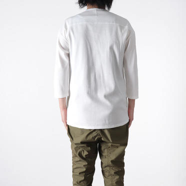 3/4 SIDE POCKET-T　WHITE No.17